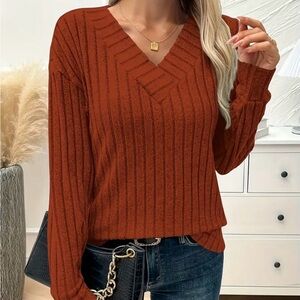 NWOT Ribbed Sweater size XL